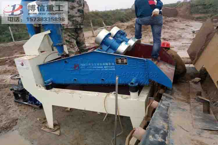甘肃、广西、新疆等多地客户现场细砂回收机成功运营案例
